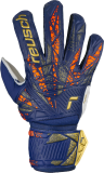 Reusch Attrakt Grip Junior 5472815 4410 blue orange gold front